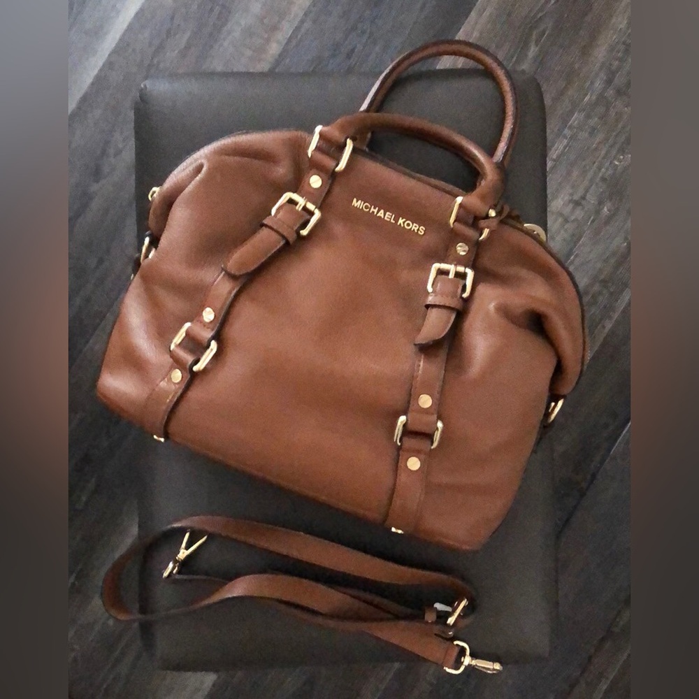 Authentic Michael Kors Leather Handbag